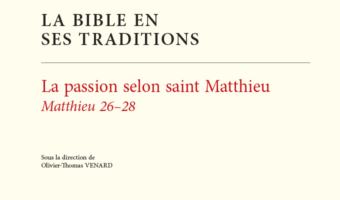 La Passion selon saint Matthieu (et la résurrection), en 1102 pages