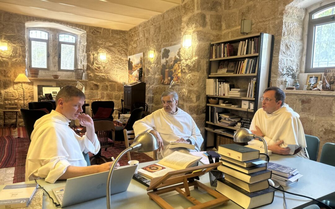 Visite de travail des frères Pablo Sicouly, o.p., et Pavel Syssoyev, o.p.