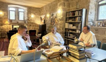 Visite de travail des frères Pablo Sicouly, o.p., et Pavel Syssoyev, o.p.