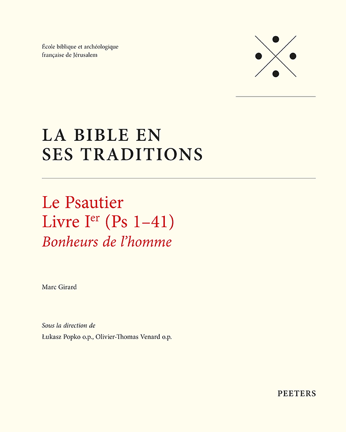 Couverture du volume 6 de la Bible en ses Traditions