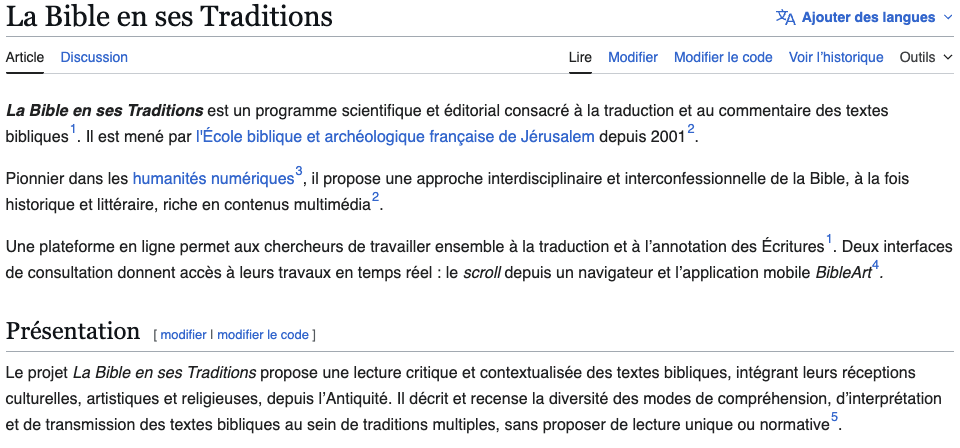 La BesT est sur Wikipédia !