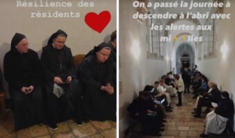 Même sous les missiles, le travail continue !